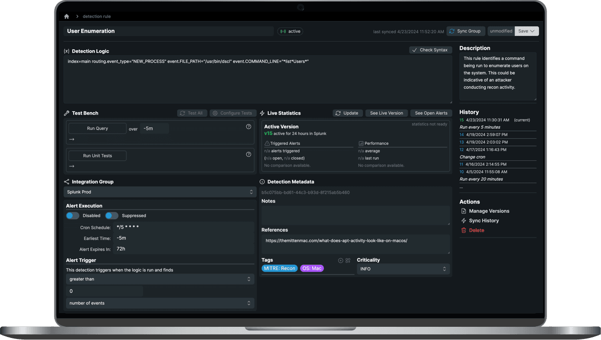 App screenshot