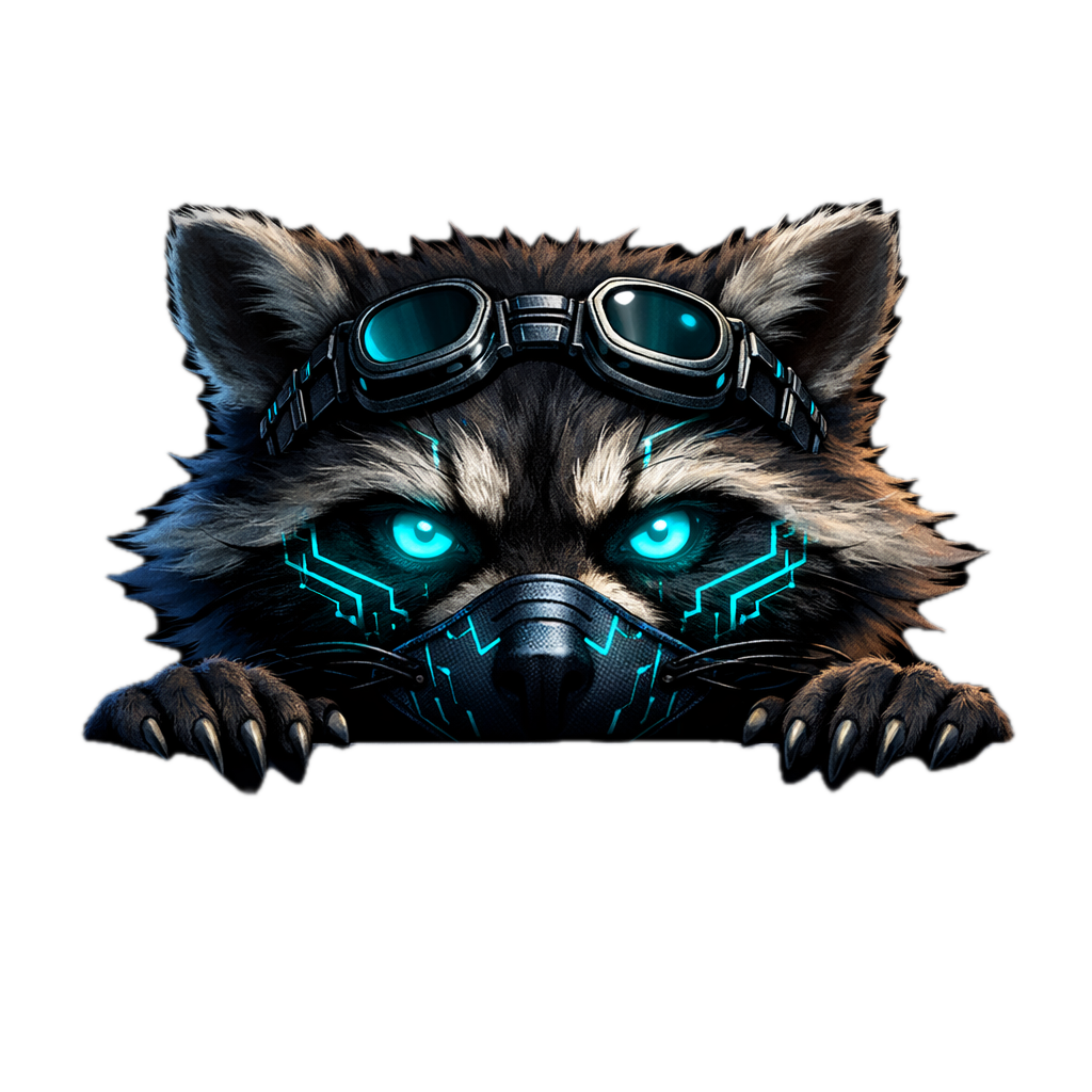 Rocky the raccoon